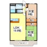 Ｍ・ＮＯＺＯＭＩ 2LDKの間取り