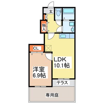 間取図 マリンハイムⅠ