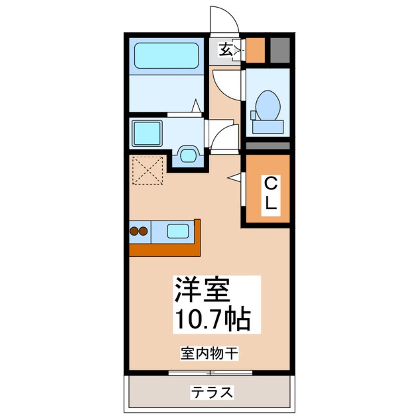 間取図 ラ・ステュディオ