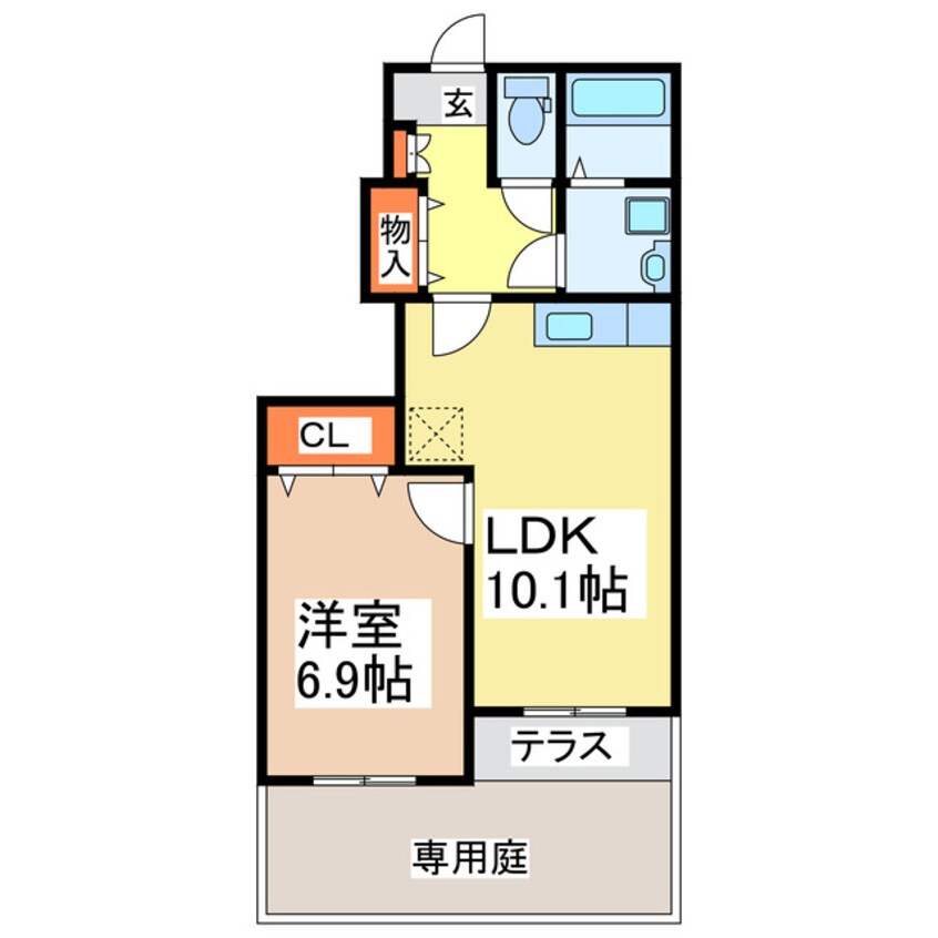 間取図 メゾン・ボンヌール