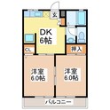ベル・ヴィ２１の間取図