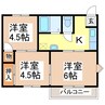 メゾンドレミ 3Kの間取り