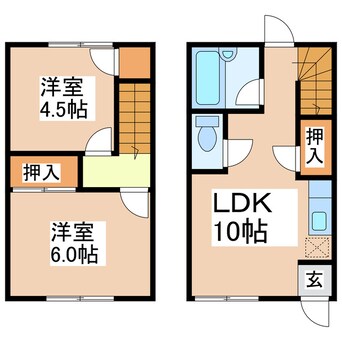 間取図 ジュネスワコー