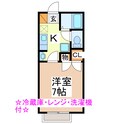 コーポサンリッチⅡの間取図