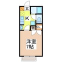 コーポサンリッチⅢの間取図