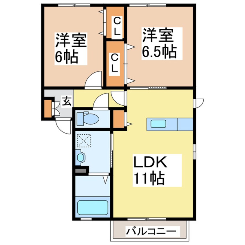 間取図 コスモＣ