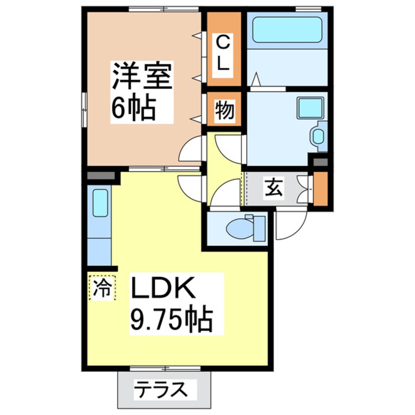 間取図 アイリスガーデン菰池Ｃ