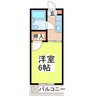 村上コーポ 1Kの間取り