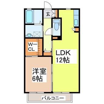 間取図 メゾン・ボヌールＡ