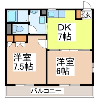 間取図 サンライズⅠ