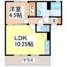 ウィンクルム 1LDKの間取り
