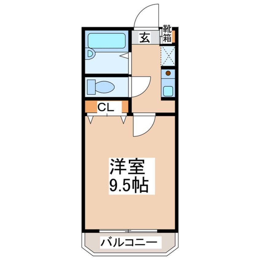 間取図 鳥越マンション