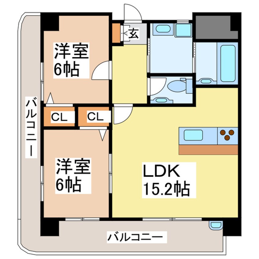 間取図 North Pole