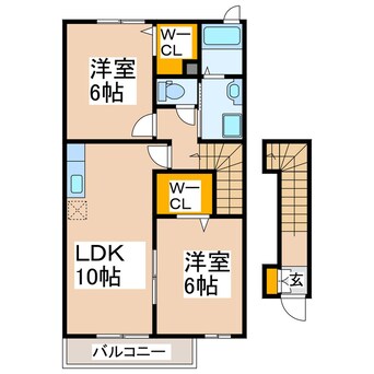 間取図 ガーデンハウスＳ・Ｋ　Ⅱ