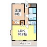 ロイヤルハイツ 1LDKの間取り