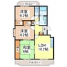 エトアール 3LDKの間取り