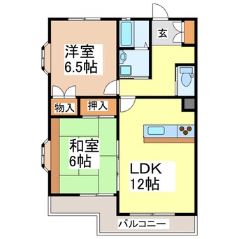 間取図 ヴィラパインマンション