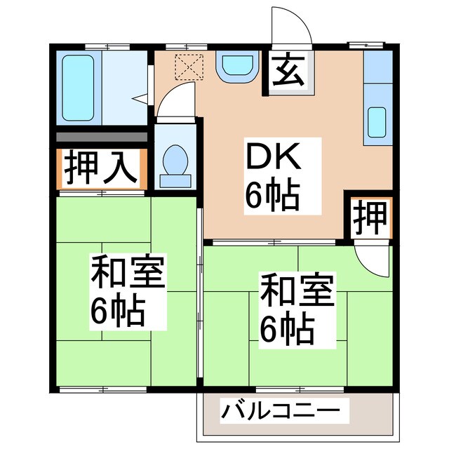 間取り図 ガーデンハイツ