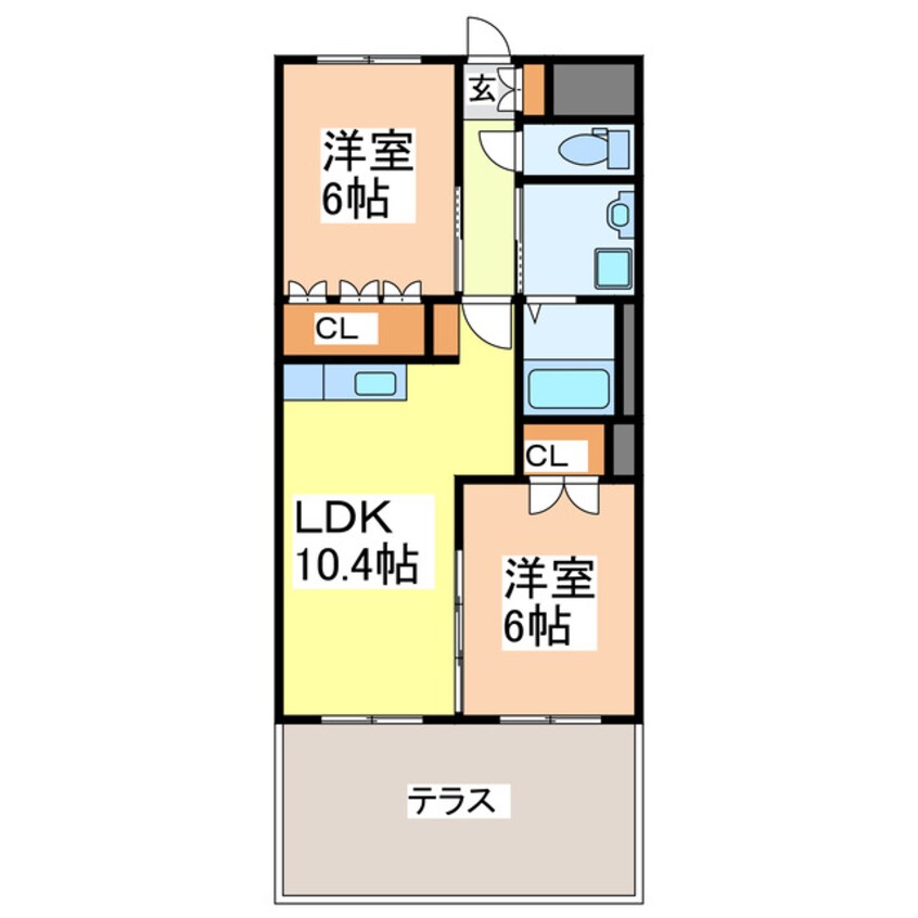 間取図 ファミールガーデン