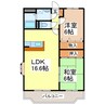 リファインド・Ｆ 2LDKの間取り