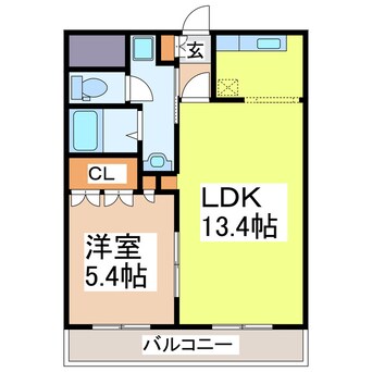 間取図 パストラル