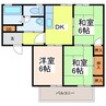 グランドメゾン 3DKの間取り