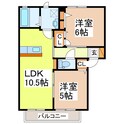 リブエールカーサの間取図