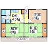 アメニティハイツ 3DKの間取り