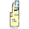 フォルトグランデⅠ 1Rの間取り