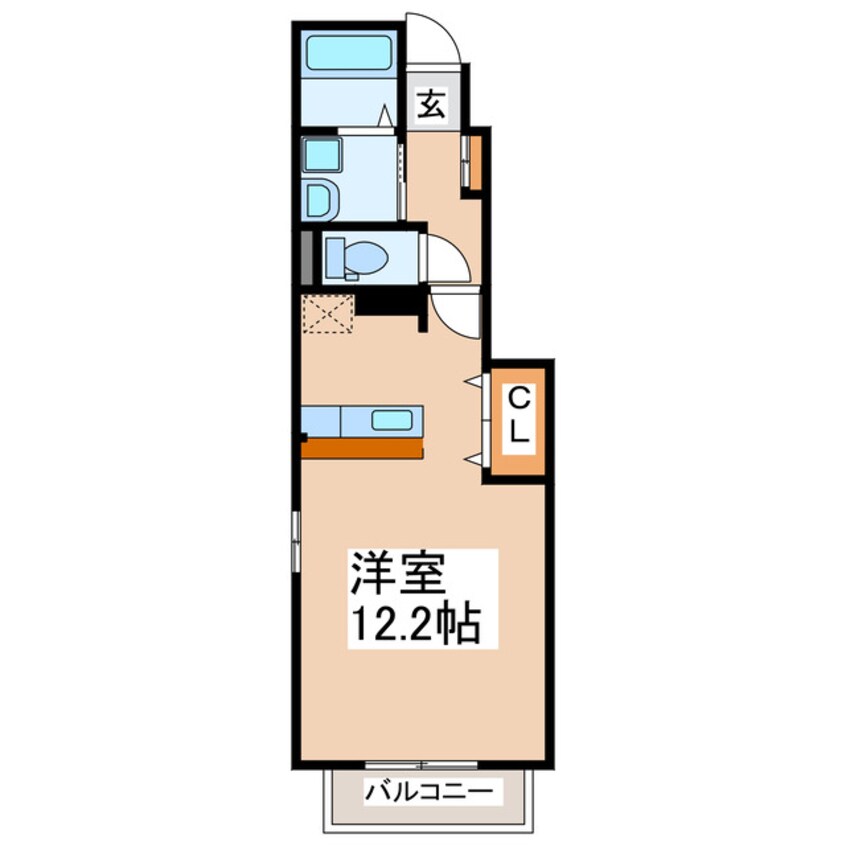 間取図 フォルトグランデⅠ