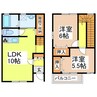 ドリームＦ 2LDKの間取り