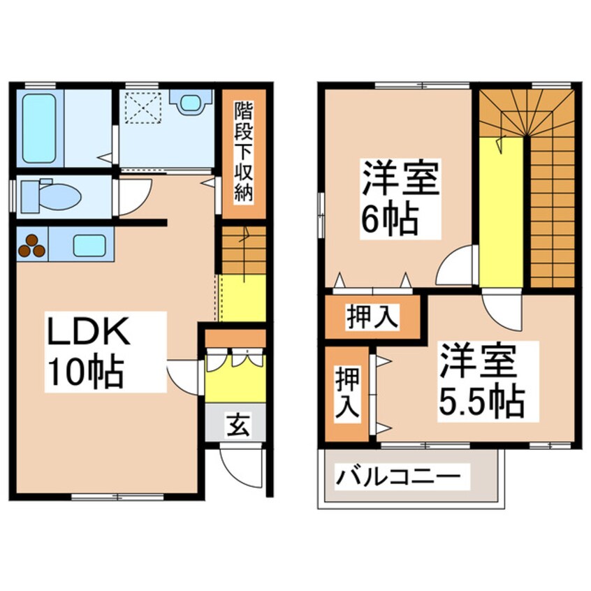 間取図 ドリームＦ