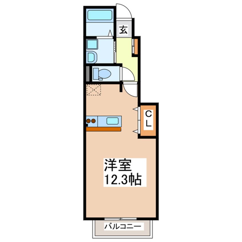 間取図 エターナルコートＡ