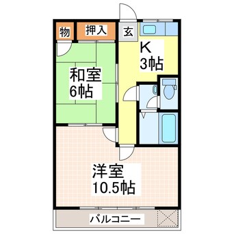 間取図 駅前ビル