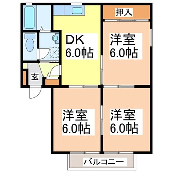 間取図 シャンクレール