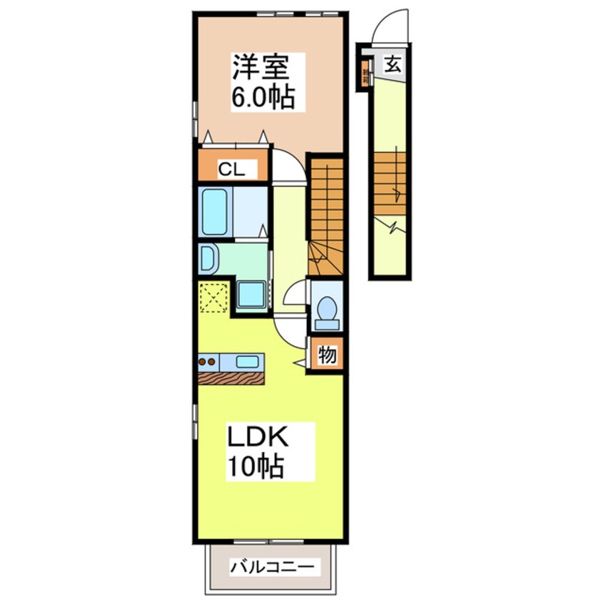 間取図 メゾン・ド・タカラ（人吉市）