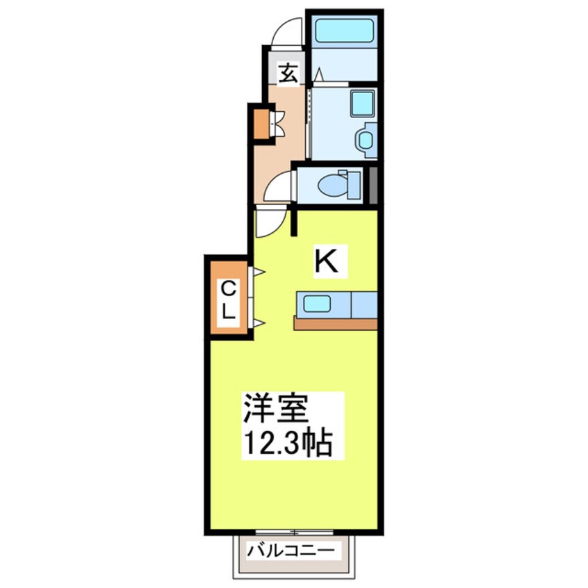 間取図 ティファーレⅢ