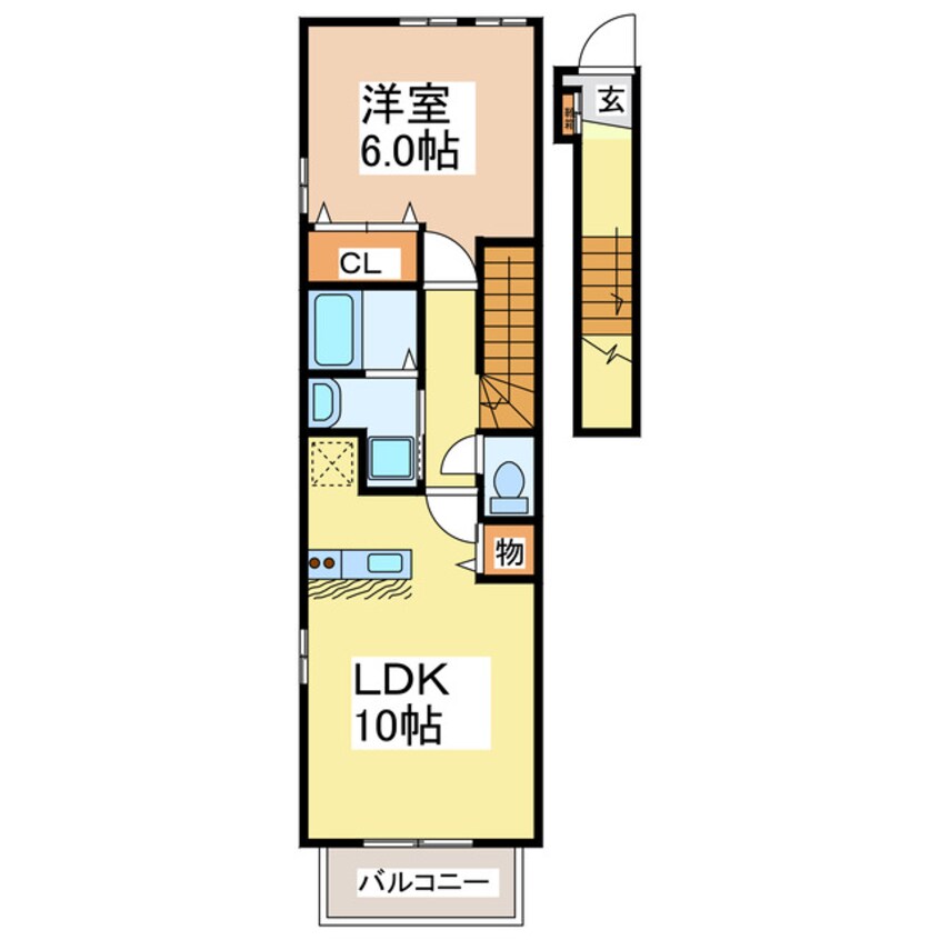 間取図 アテスウェイ