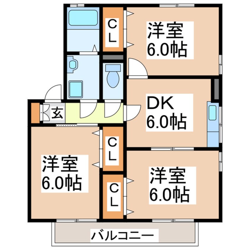 間取図 プリムローズ