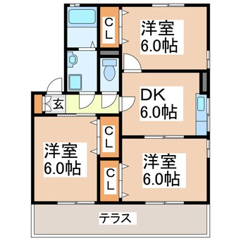 間取図 プリムローズ