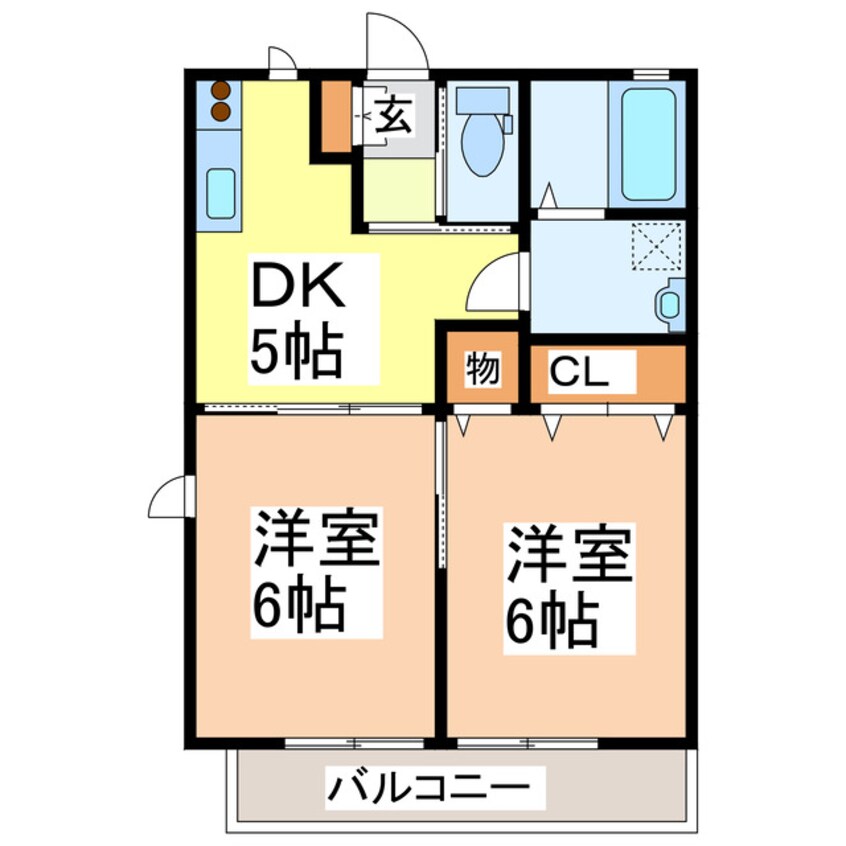 間取図 サンプレイズⅤ