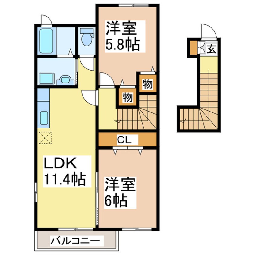 間取図 ガーデンハウスＳ・Ｋ　Ⅰ