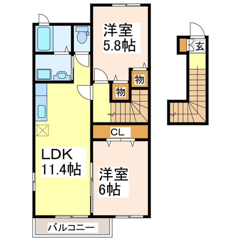 間取図 ガーデンハウスＳ・Ｋ　Ⅰ