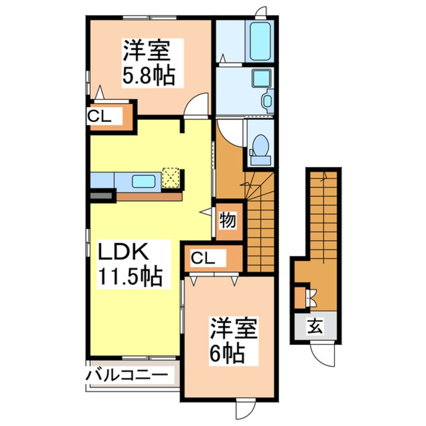 間取図 J-house　Ⅰ