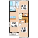 ディアルミエールの間取図