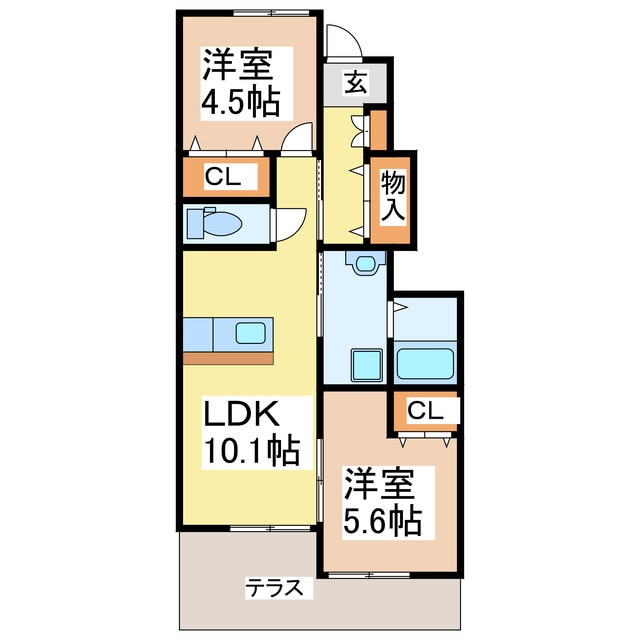 間取り図 Grande Patio