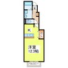 シーガルハイツⅡ 1Rの間取り