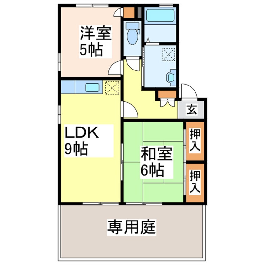 間取図 ブレセッドステージＡ