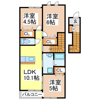 間取図 オリエンタルガーデン