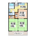 中山アパートの間取図